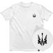 Men's T-shirt “Trident Liberty Mini”, White, XS