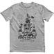 Men's T-shirt "Burning Kremlin Festival", Gray melange, XS
