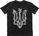 Men's T-shirt "Mushroom Trident", Black (Special Edition), XS