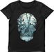 Women's T-shirt "Forest Skull", Black, M