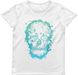 Women's T-shirt "Forest Skull", White, XS