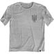 Men's T-shirt Oversize “Nation Code Small”, Gray melange, XS-S