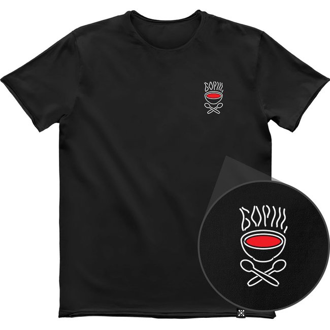 Men's T-shirt “Borsch”, Black, M