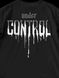 Men's T-shirt Oversize “Under Control”, Black, XS-S