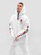 Men's suit hoodie white and pants Shadow of the Dragon, White, M-L, L (108 cm)