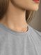 Women's T-shirt "Omlet Vinyl", Gray melange, XS