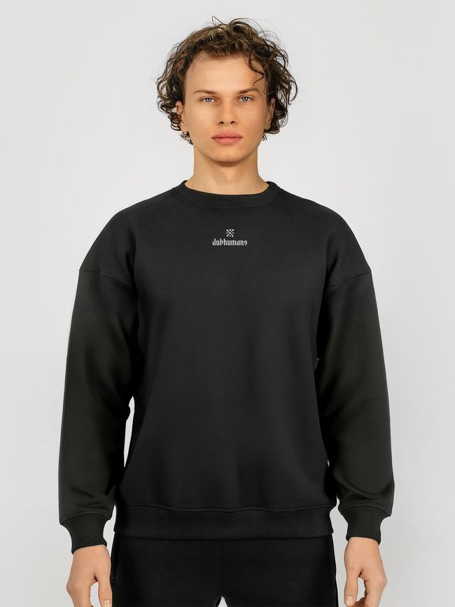 Men's Sweatshirt ”Under Control”, Black, M