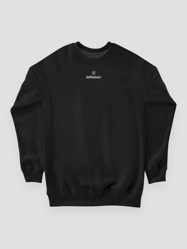 Men's Sweatshirt ”Under Control”, Black, M