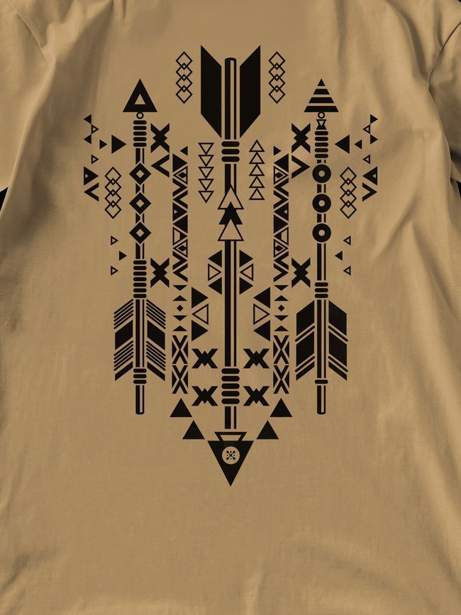 Футболка чоловіча "Liberty Arrows", Капучіно, 2XL