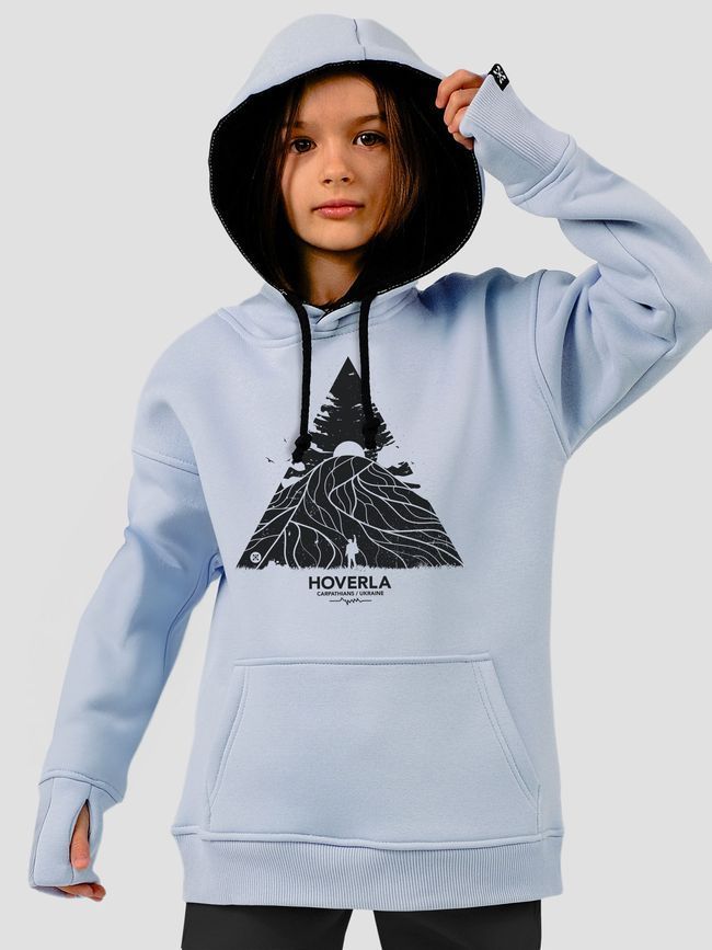Худі дитяче "Hoverla", Білий, XS (110-116 см)