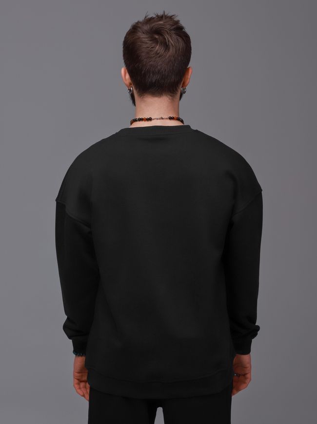 Men's Sweatshirt "Superior", Black, M