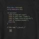 copy_Information Technology Funny Sweatshirt “Codes My Codes”, Black, M