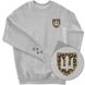 Men's Sweatshirt “Leopard Armed Forces of Ukraine”, Gray, XS