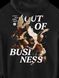 Women's Hoodie "Angels Out of Business", Black, M-L