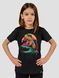 Kid's T-shirt "Stay Strong, be Capy (Capybara)", Black, 3XS (86-92 cm)