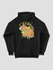 Худи мужской "Капибара", Черный, M-L
