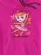 Kid's hoodie "Ballerina Cappuccina", малиновий, XS (110-116 см)