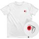 Men's T-shirt “What? Mini”, White, XS