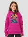 Kid's hoodie "Stay Strong, be Capy (Capybara)", Sweet Pink, 3XS (86-92 cm)