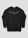 Men's Sweatshirt ”Gothic”, Black, M