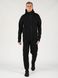 Men's tracksuit set with t-shirt “Sсhekavytsia”, Black, 2XS, XS (104 cm)