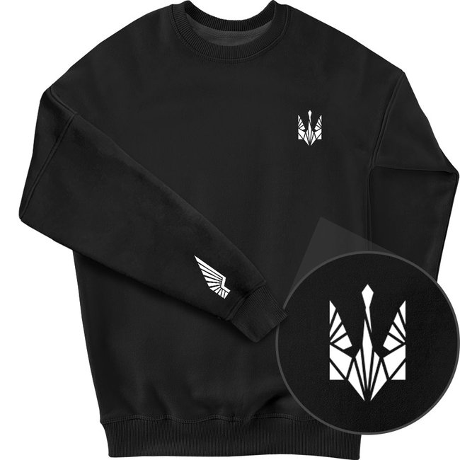 Men's Sweatshirt “Trident Liberty Mini”, Black, M