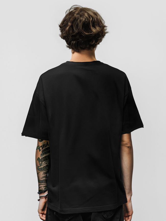 Men's T-shirt Oversize “Gothic”, Black, XS-S