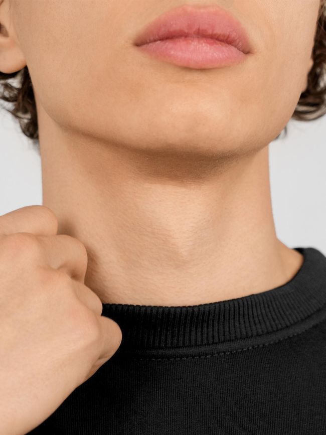 Світшот чоловічий "3ОШБр vs Організми", Чорний, M