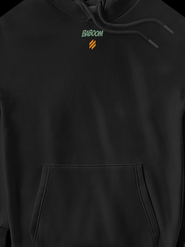 Women's Hoodie "3SAB vs UFO", Black, M-L