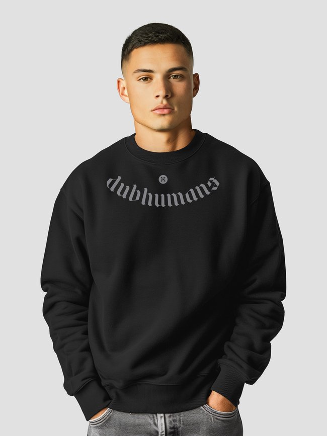 Men's Sweatshirt ”Gothic”, Black, M