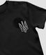 Men's T-shirt with a Changeable Patch “Nation Code”, Black, M