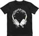 Men's T-shirt "Art Sound", Black, XS