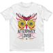 Men's T-shirt "Afterparty Lover", White, XS