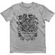Men's T-shirt “Armed Forces of Ukraine”, Gray melange, XS