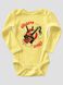 Kid's Bodysuite "Bandera Smoothie", Light Yellow, 56 (0-1 month)