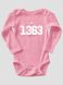 Kid's Bodysuite "Vinnytsia 1363", Sweet Pink, 56 (0-1 month)