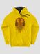 Kid's hoodie "Ethno Music", Light Yellow, XS (110-116 cm)
