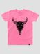Kid's T-shirt "Desert Cow Skull", Sweet Pink, 3XS (86-92 cm)