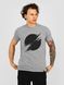 Men's T-shirt "The Sun Is Black", Gray melange, M