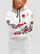 Women's Hoodie "Shadow of the Dragon", White, 2XS