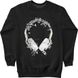 Men's Sweatshirt "Art Sound", Black, XS