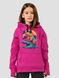 Kid's hoodie "Stay Strong, be Capy (Capybara)", Sweet Pink, XS (110-116 cm)