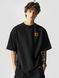 Men's T-shirt Oversize "03 (3SAB)", Black, XS-S