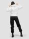 Костюм жіночий худі білий зі змінним патчем "Бандера Смузі", Чорний, 2XS, XS (99 см)