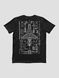 Men's T-shirt "Jet Fighter", Black, M