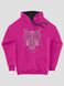 Kid's hoodie "Forest Panda", Sweet Pink, 3XS (86-92 cm)