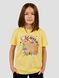 Kid's T-shirt "Capybara", Light Yellow, XS (110-116 cm)