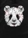 Футболка детская "Forest Panda", Черный, XS  (110-116 см)