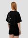 Women’s Oversize Suit - Shorts and Crop T-shirt Dubhumans Splash, Black, S