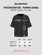 Set of 10 basic t-shirts oversize "Monochrome", XS-S, Male
